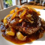 smothered hamburger steak