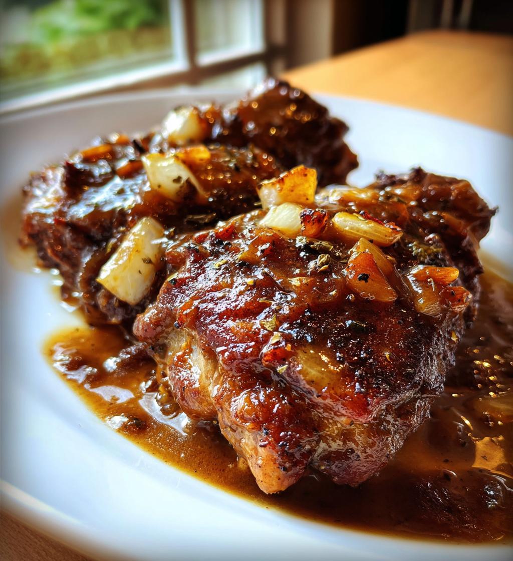 smothered turkey wing dinner - detail 1