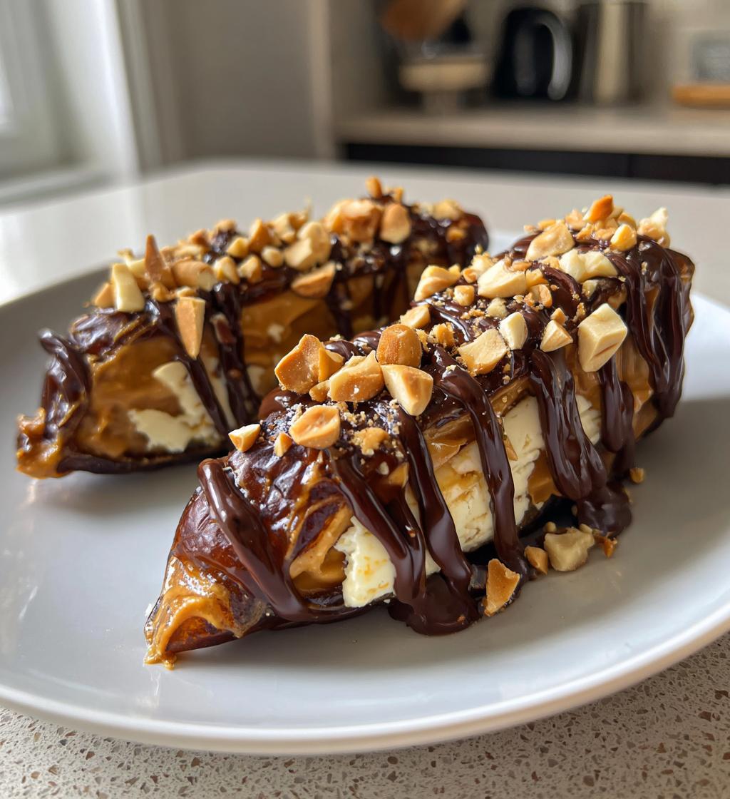 snickers stuffed dates - detail 1