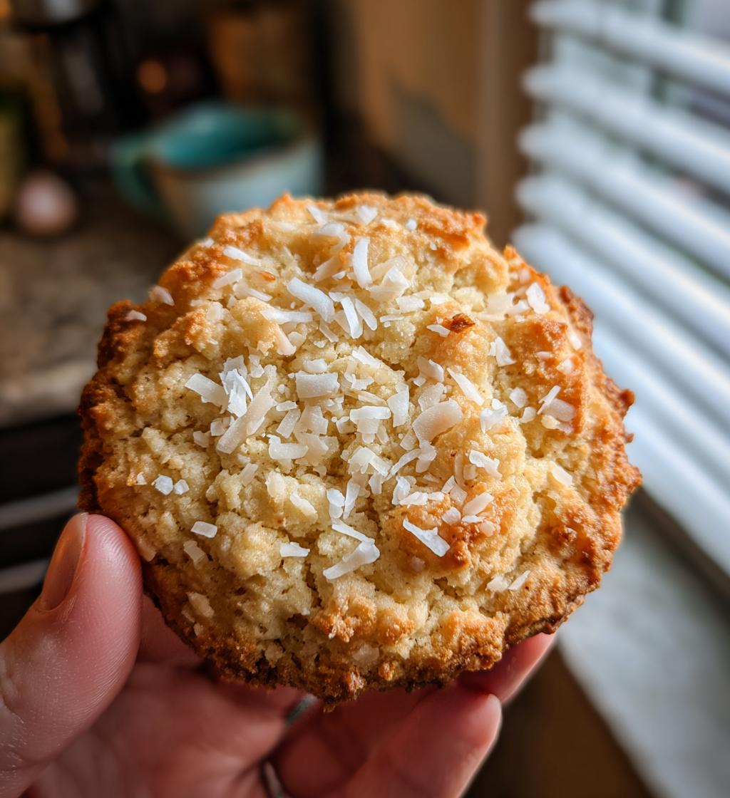 soft coconut sugar cookies - detail 1