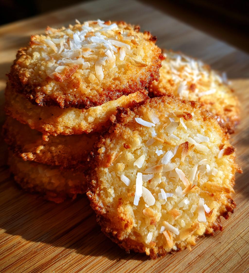 soft coconut sugar cookies