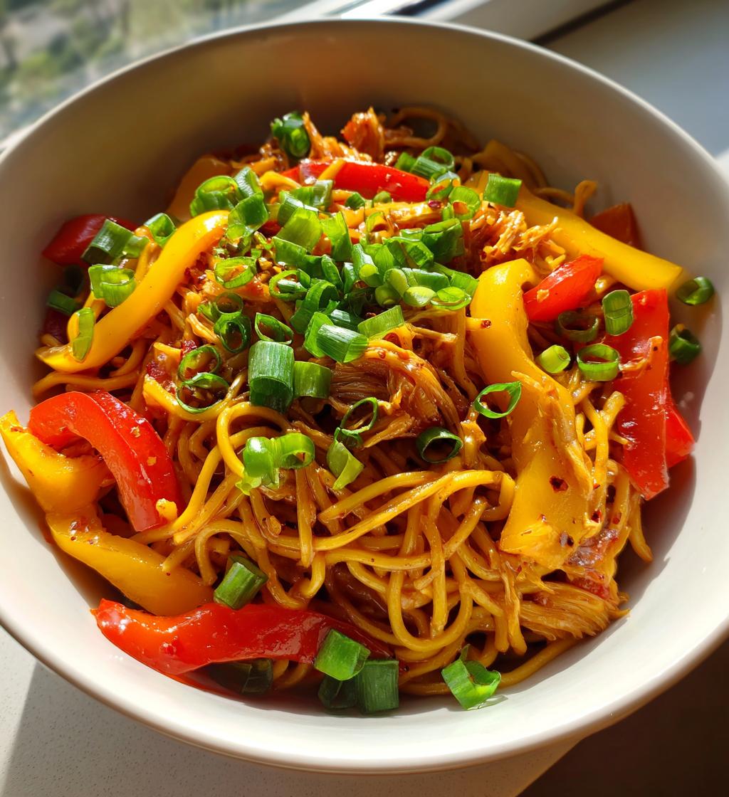 spicy noodles - detail 1