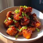 sticky teriyaki tofu