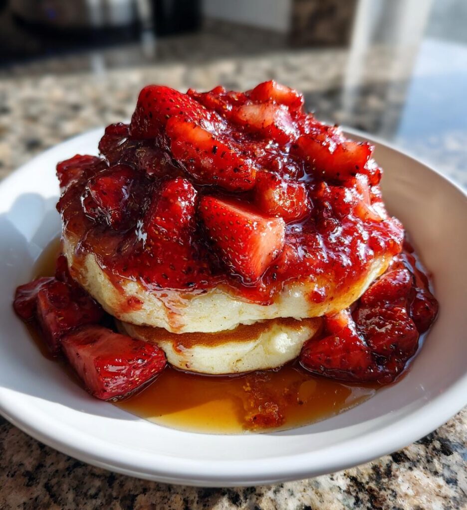 strawberry compote sauce