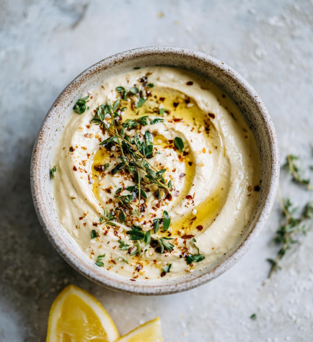tahini dressing - detail 1