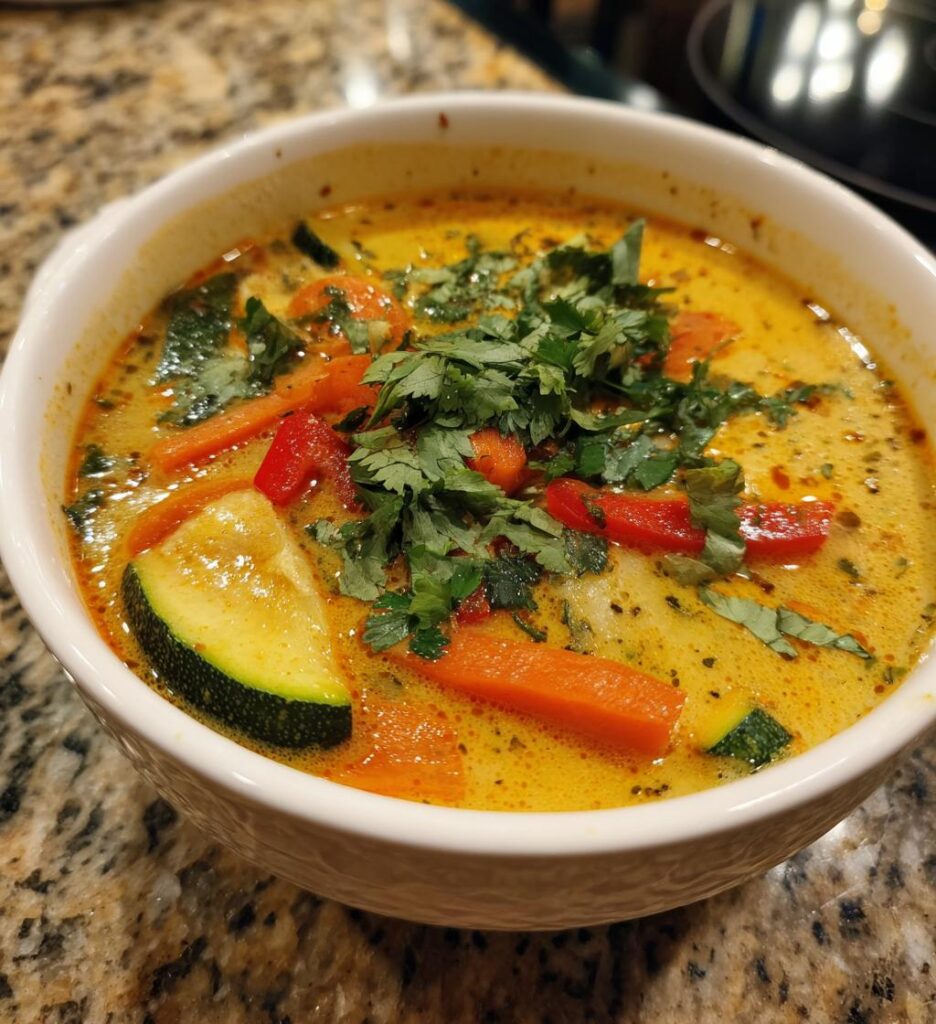 thai coconut curry soup