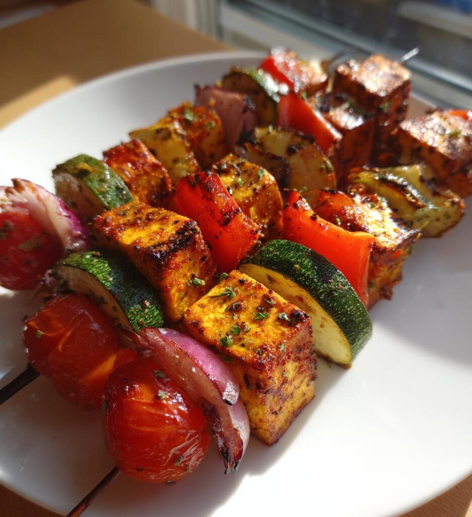 tofu vegetable kabobs