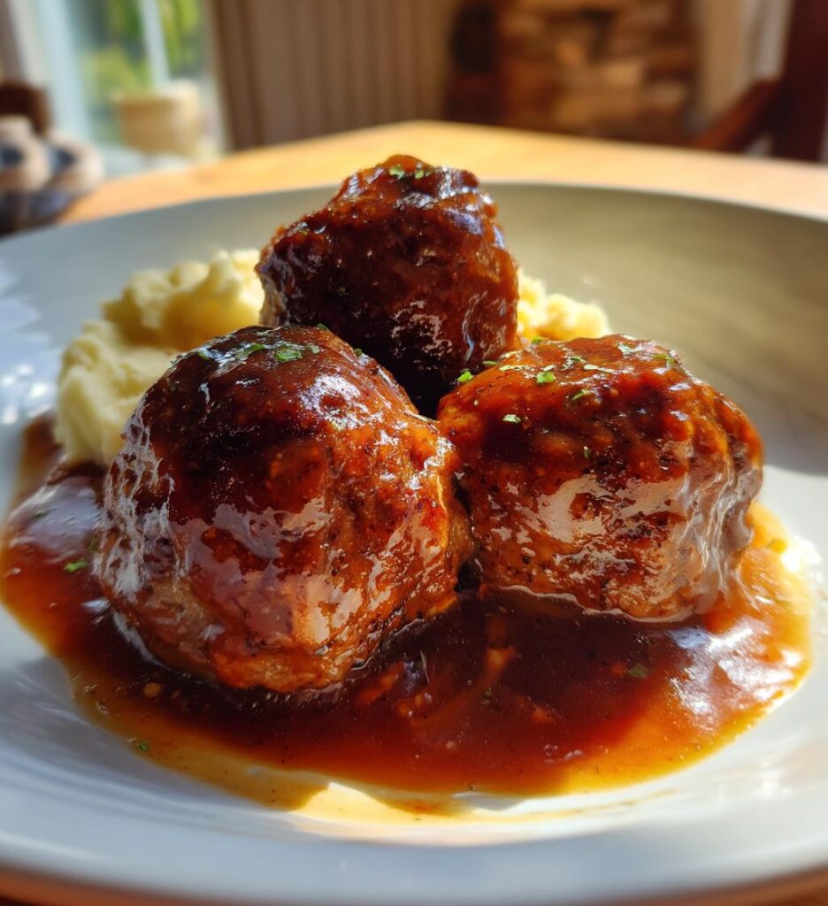 ultimate smothered meatballs recipe