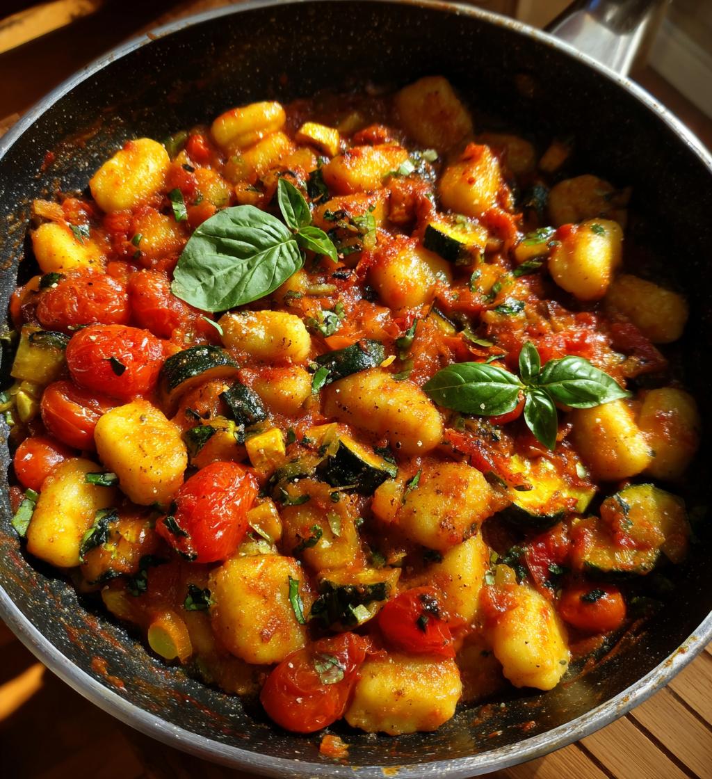 vegan baked gnocchi