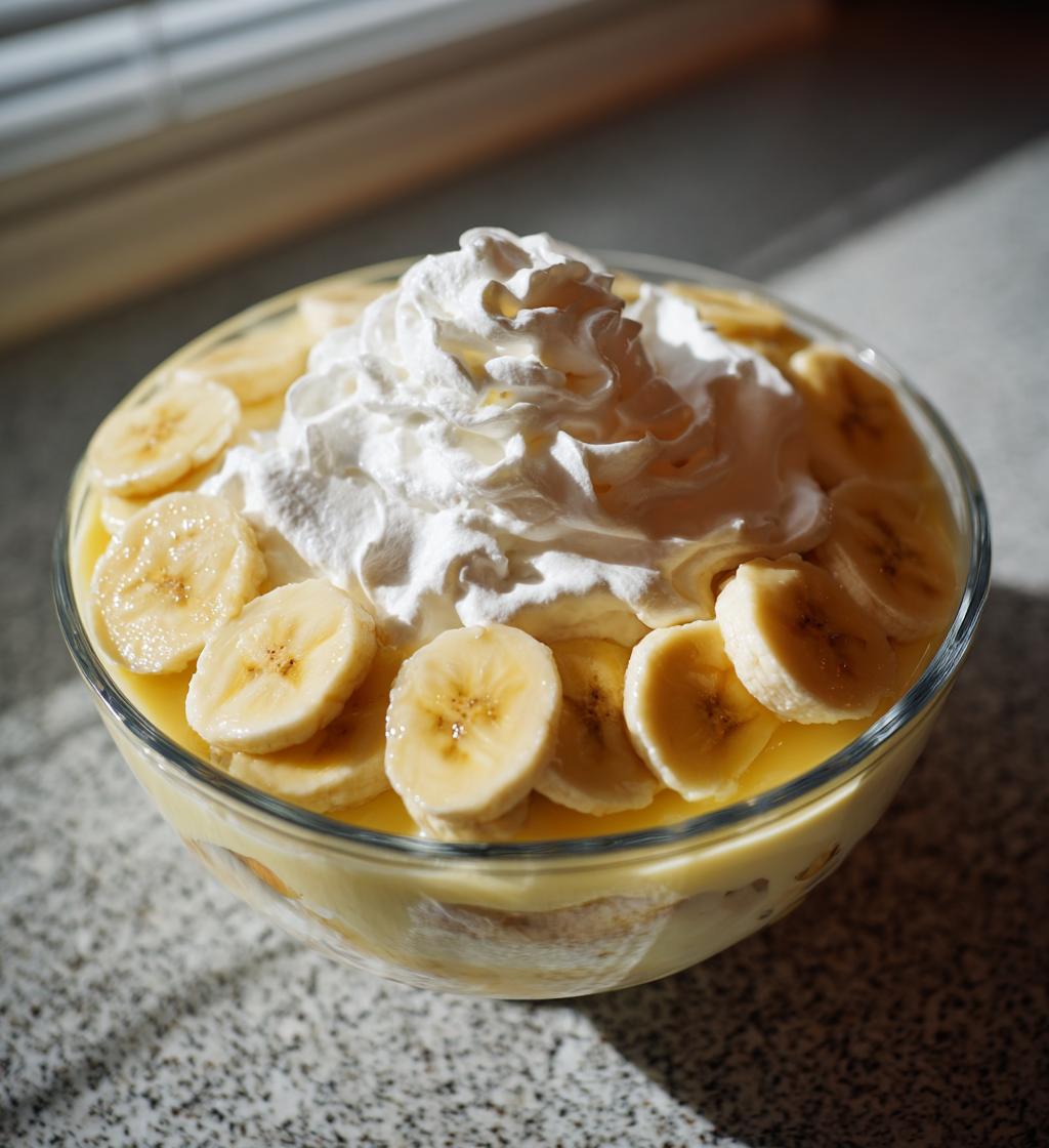 vegan banana pudding