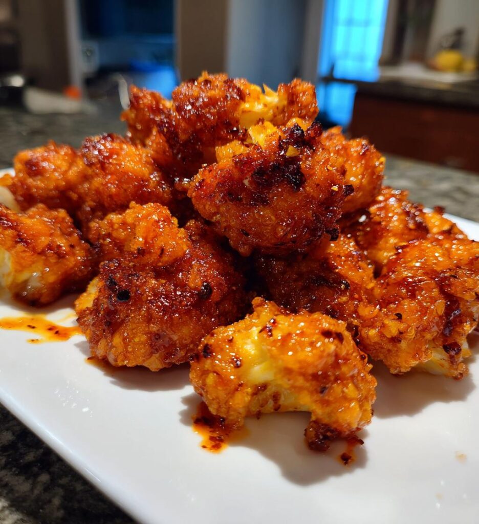 vegan bang bang cauliflower wings