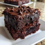 vegan black bean brownies