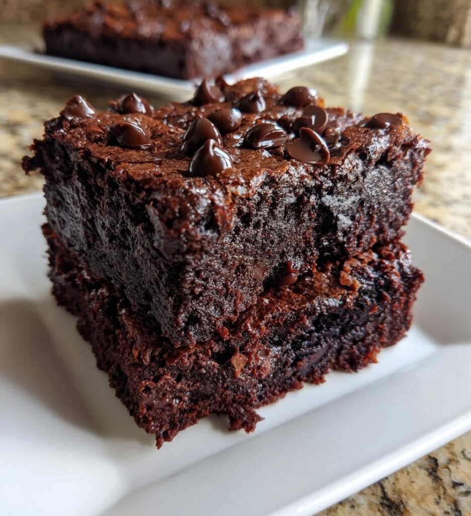 vegan black bean brownies