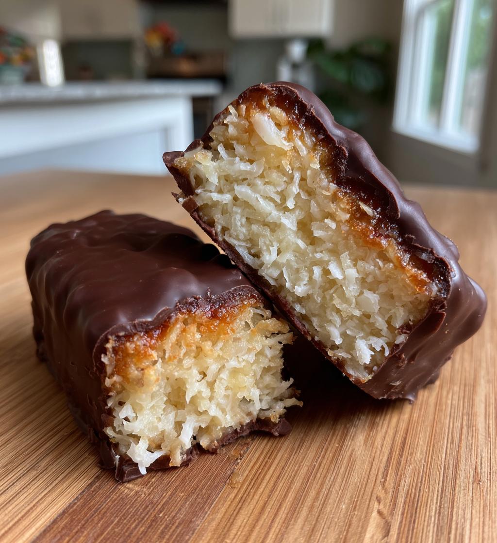 vegan bounty bars recipe - detail 1