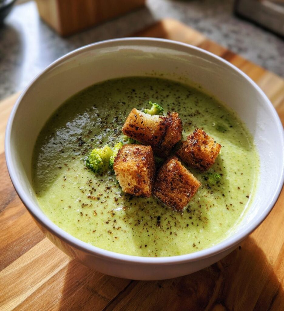 vegan broccoli soup