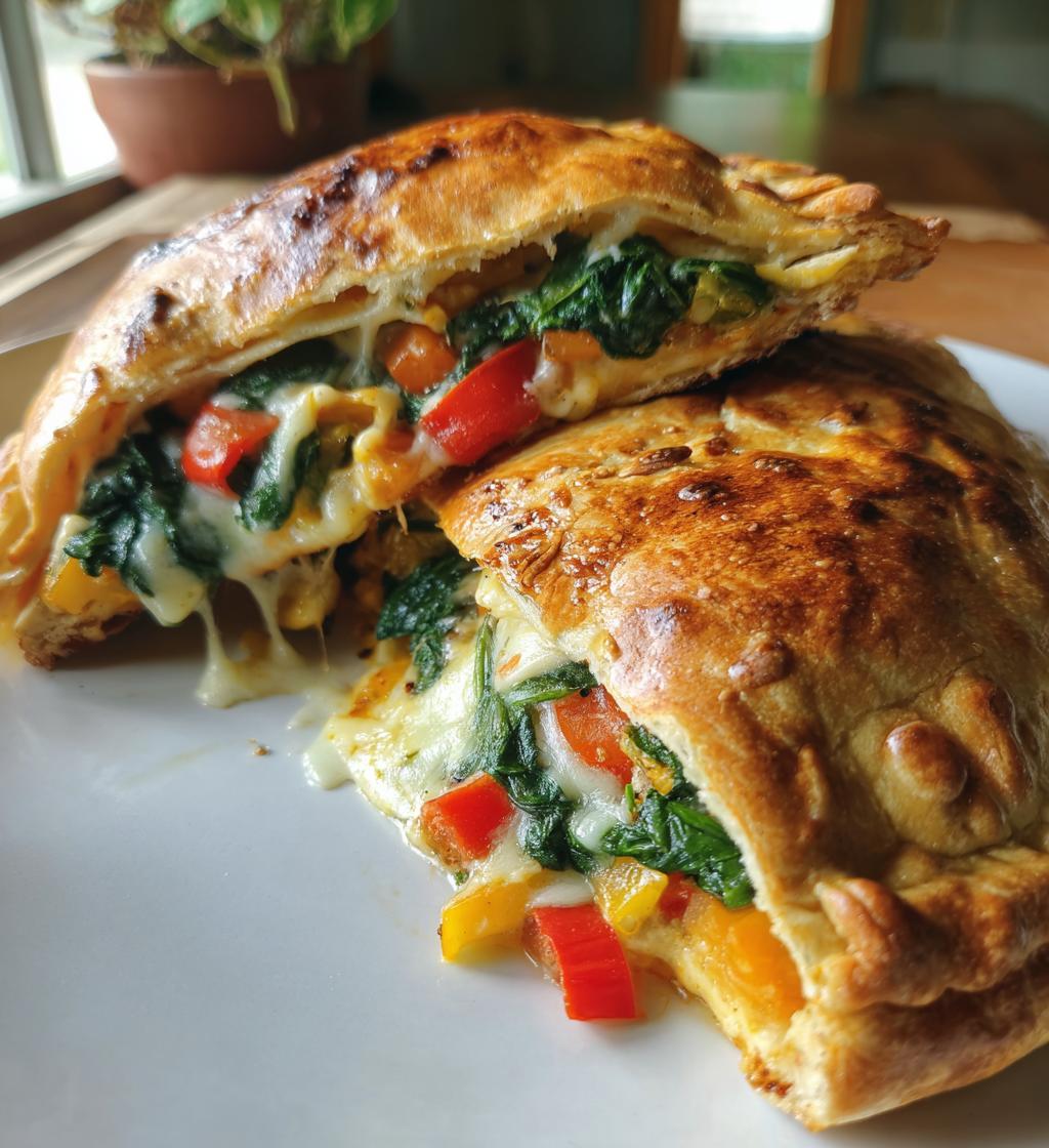 vegan calzone recipe