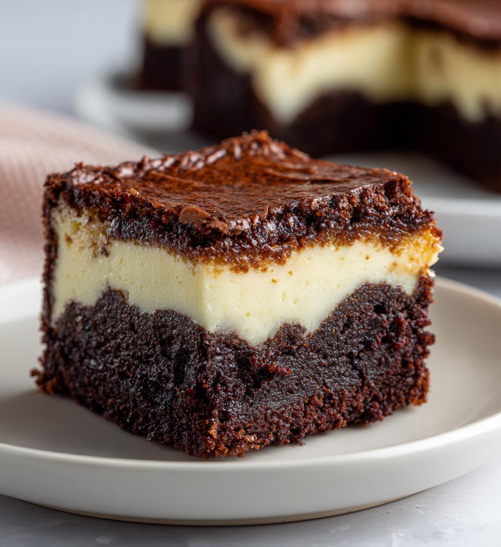 vegan cheesecake brownies gluten free - detail 1