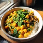 vegan chickpea curry oil free recipe