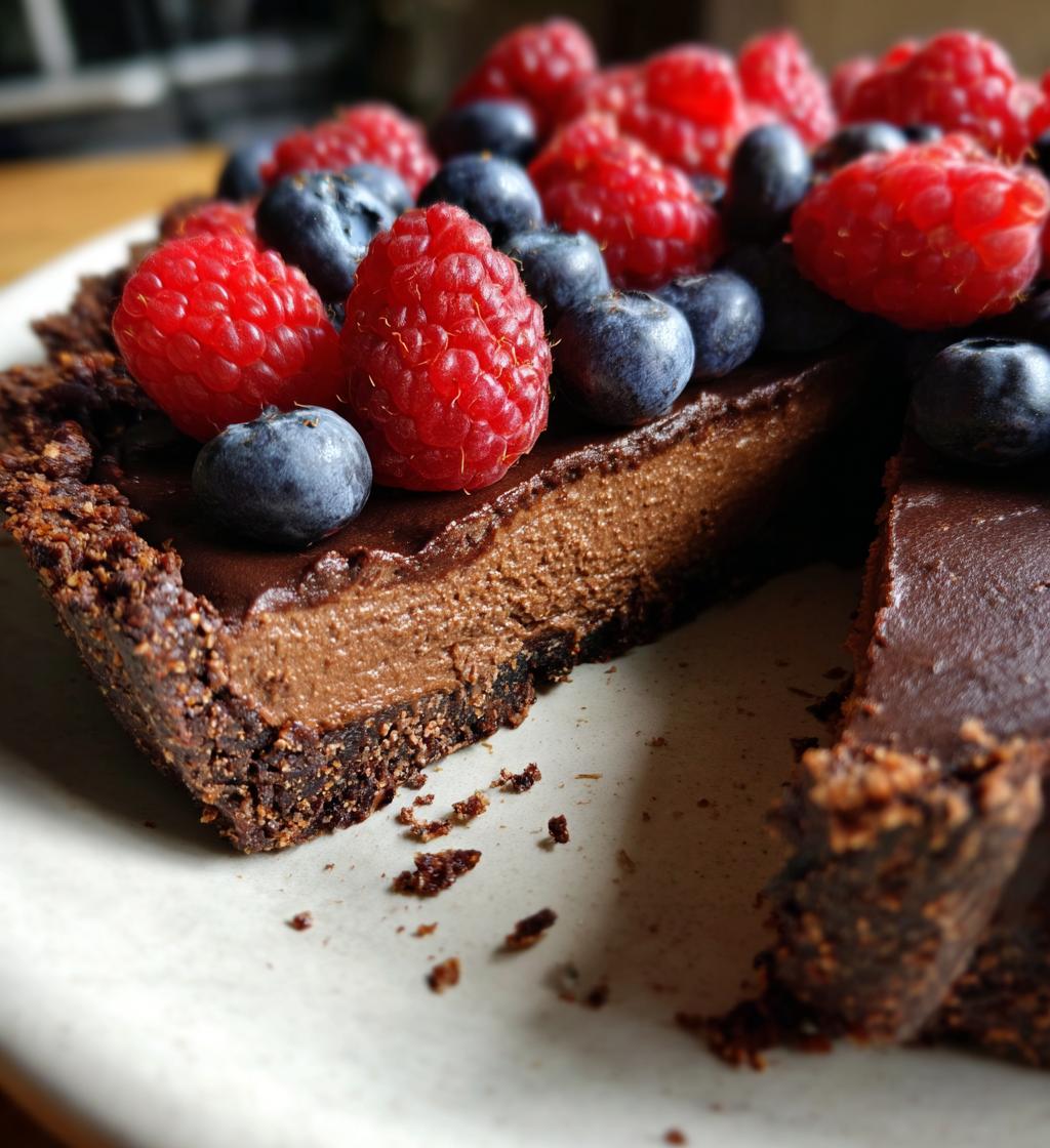 vegan chocolate pie
