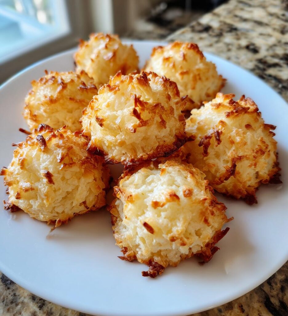 vegan coconut macaroons