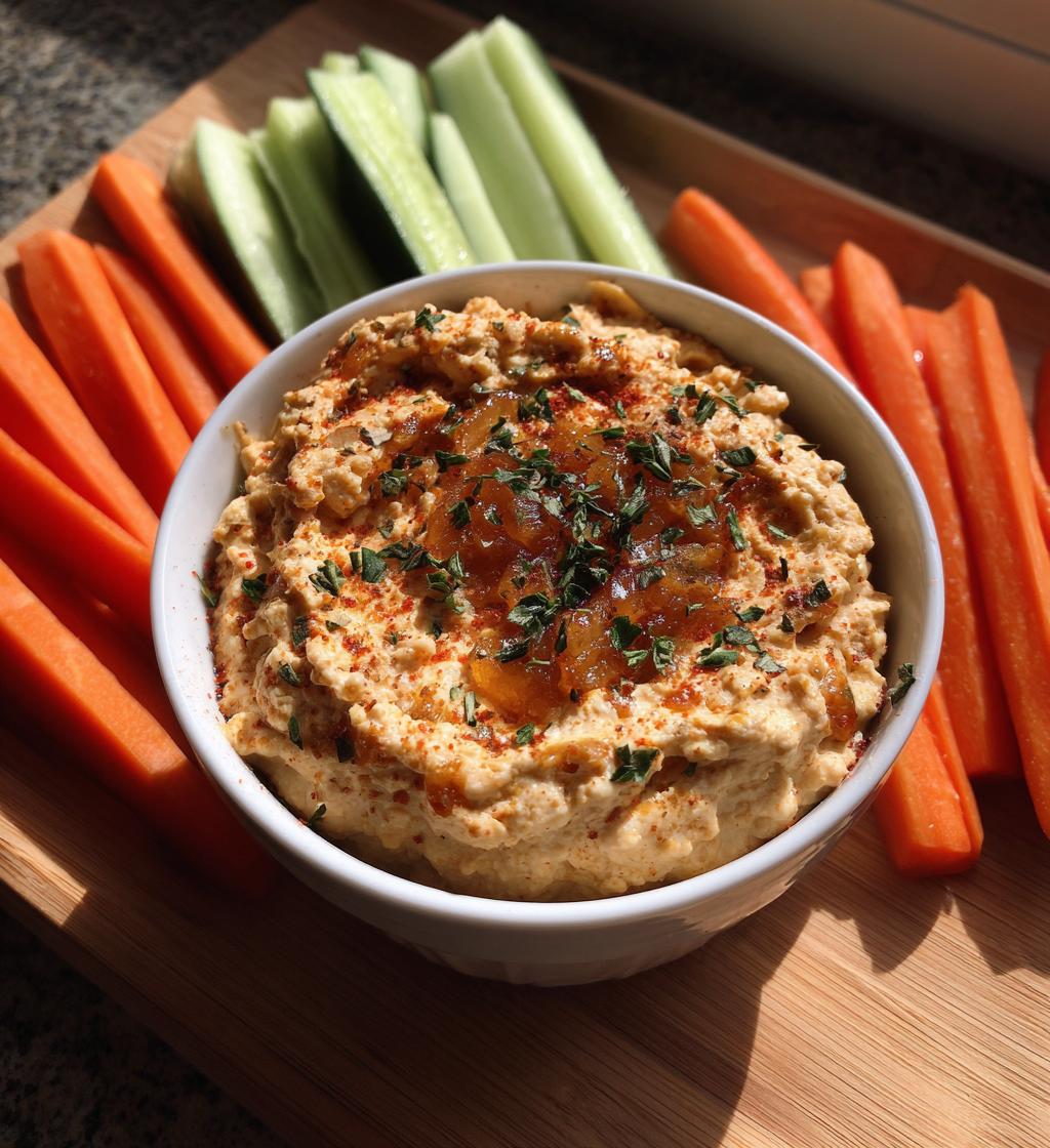 vegan french onion dip