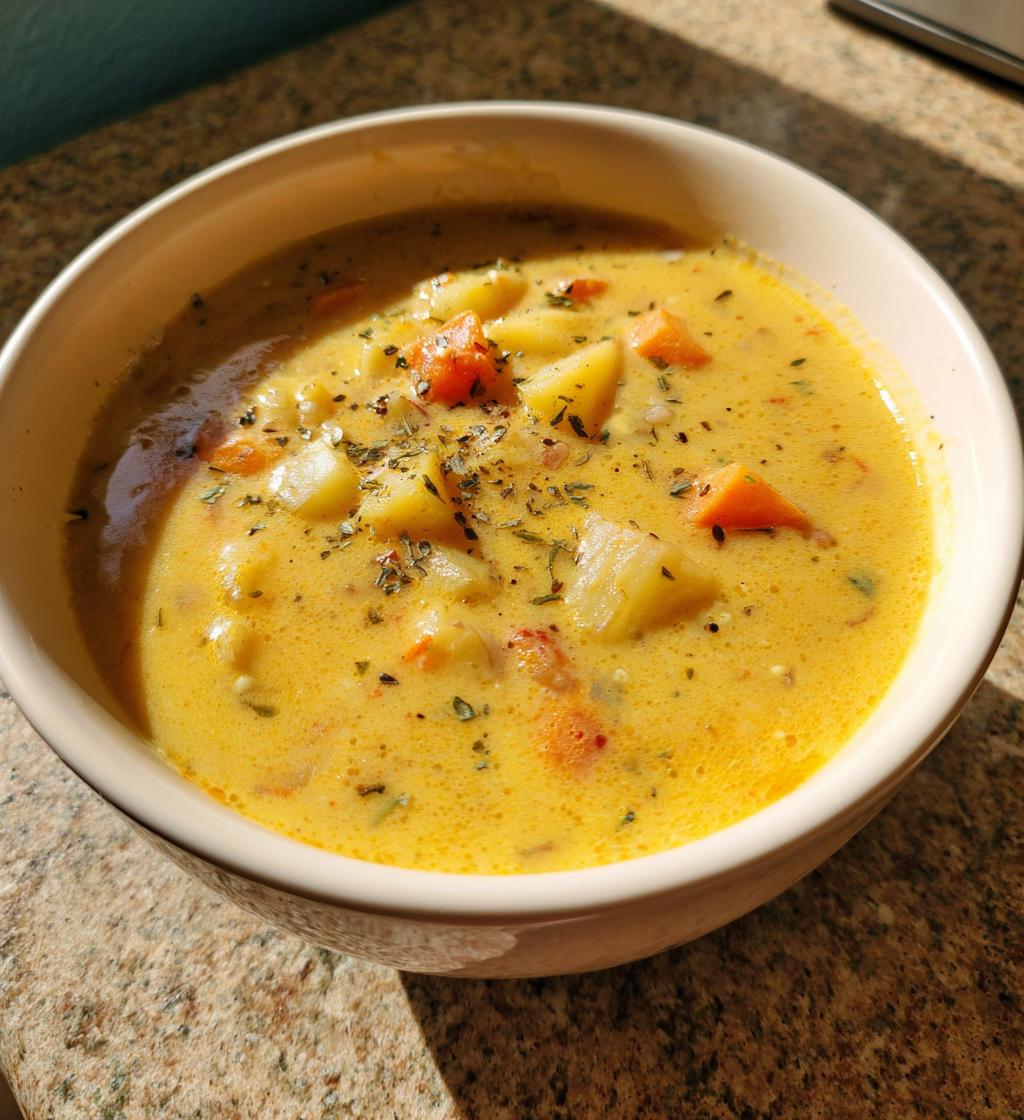 vegan german potato soup