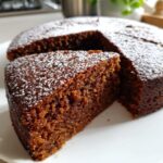vegan gingerbread cake