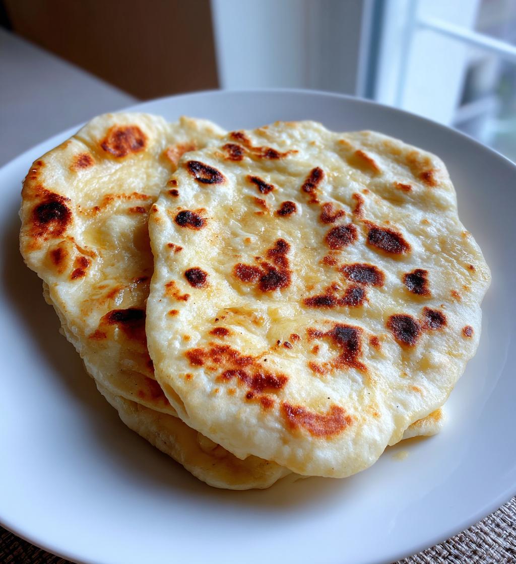 vegan gluten free naan - detail 1