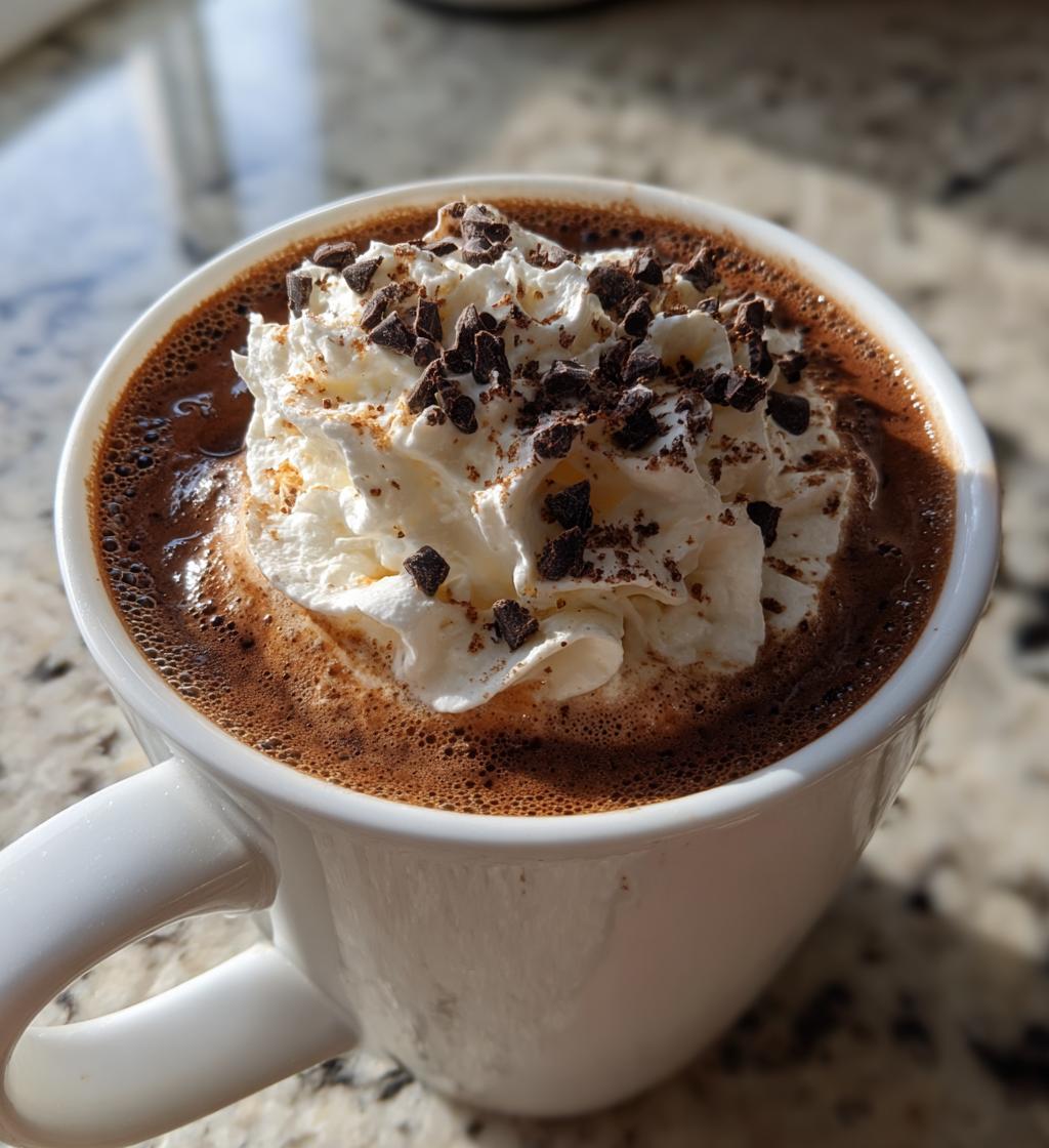 vegan hot chocolate