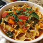 vegan lasagna soup