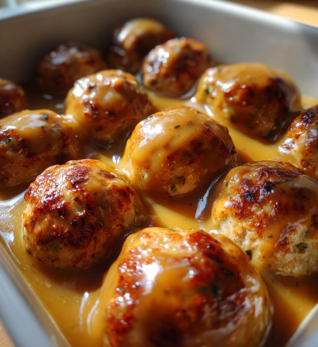 vegan meatballs gravy gluten free recipe - detail 1