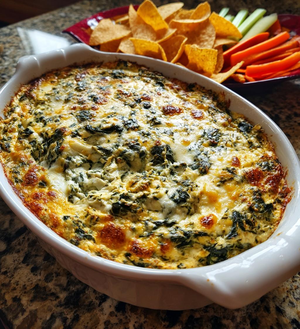 vegan spinach artichoke dip