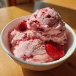 vegan strawberry ice cream