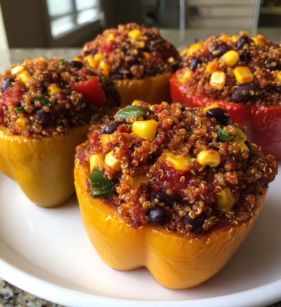 vegan stuffed peppers gluten free recipe