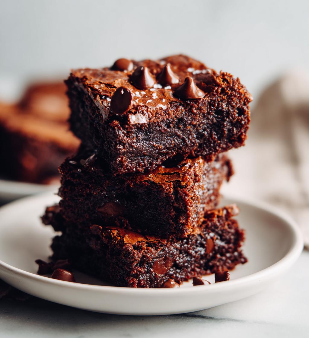 vegan sweet potato brownies - detail 1