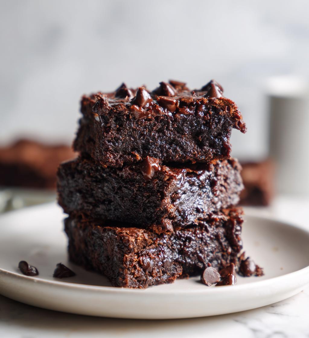 vegan sweet potato brownies