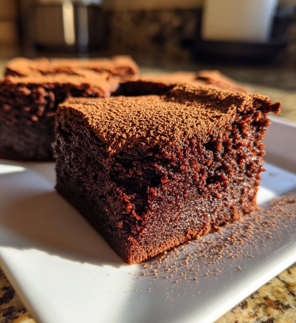 vegan tiramisu gingerbread brownies gluten free - detail 1