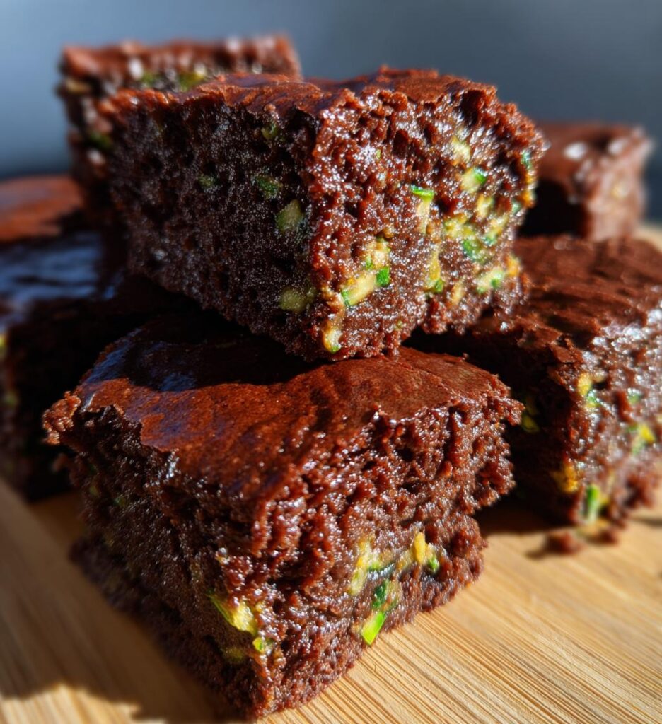 vegan zucchini brownies