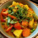 vegetable curry coconut milk pineapple