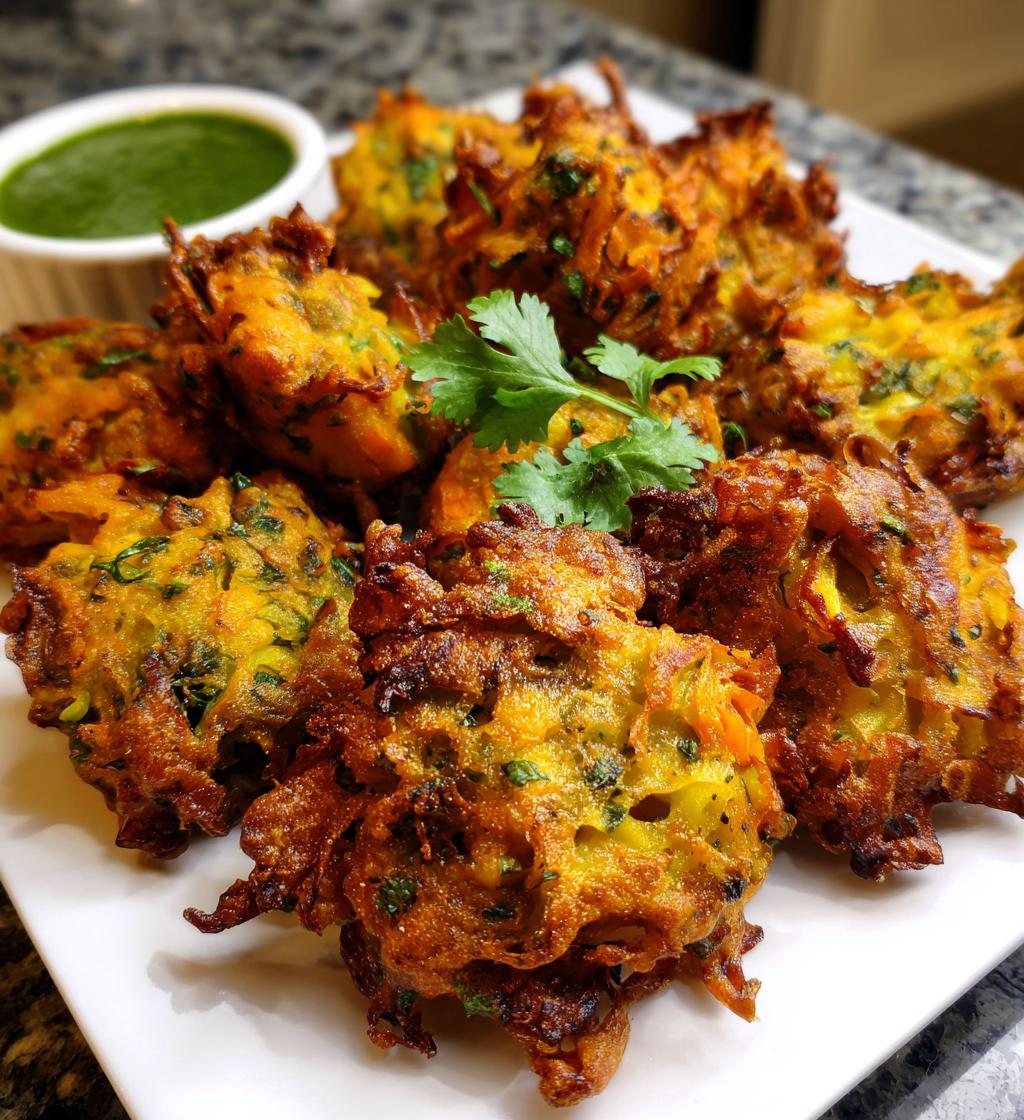vegetable pakora - detail 1