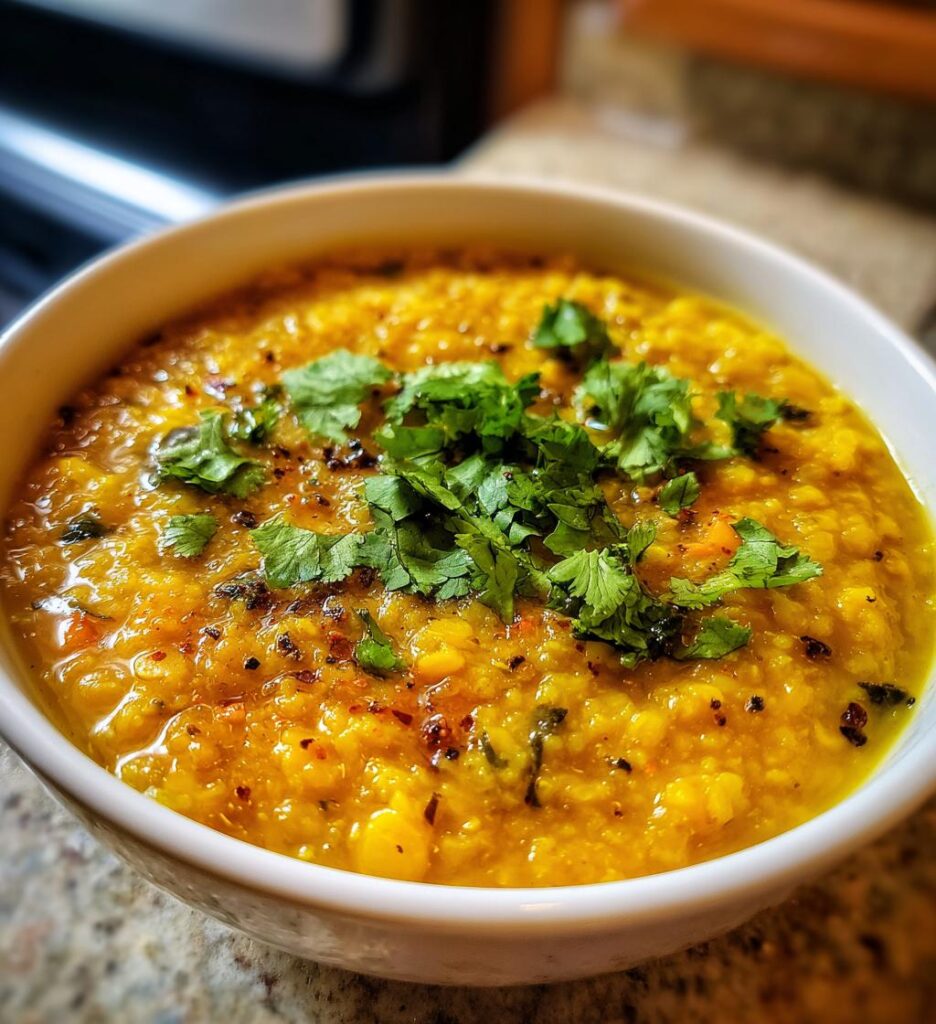 yellow lentil dal
