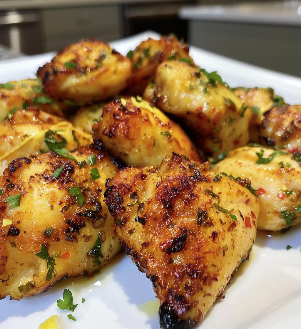Air Fryer Lemon Chicken Bites - detail 1