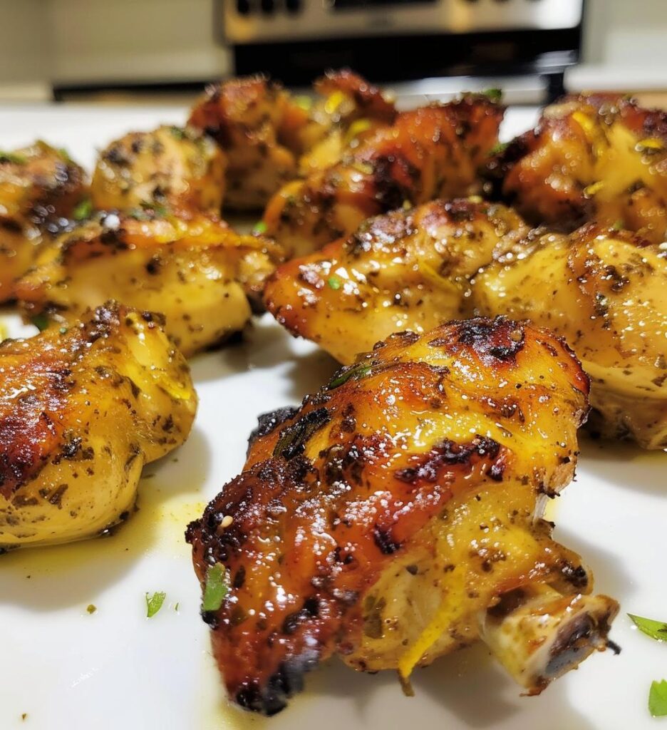 Air Fryer Lemon Chicken Bites