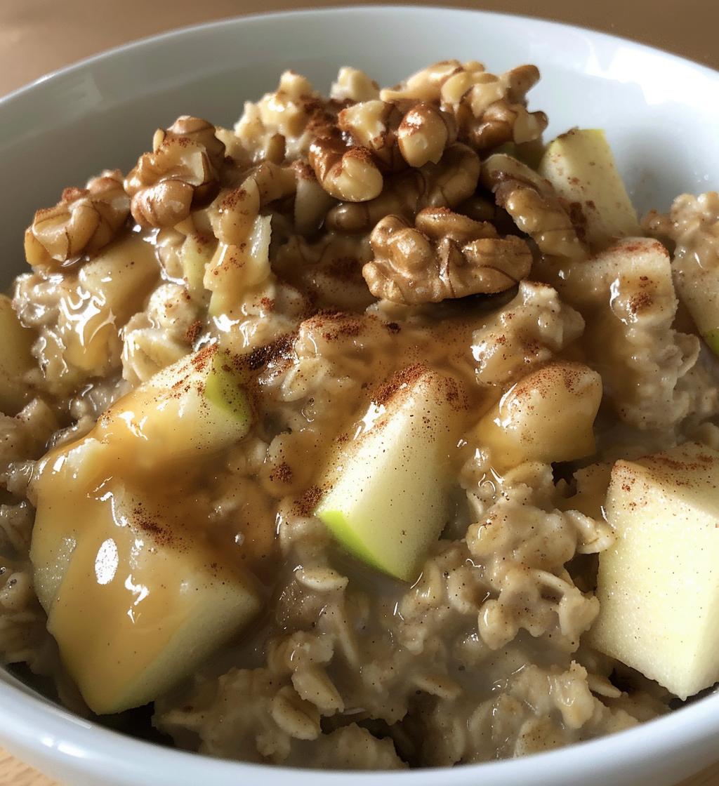 Apple Cinnamon Oatmeal (no sugar) - detail 1