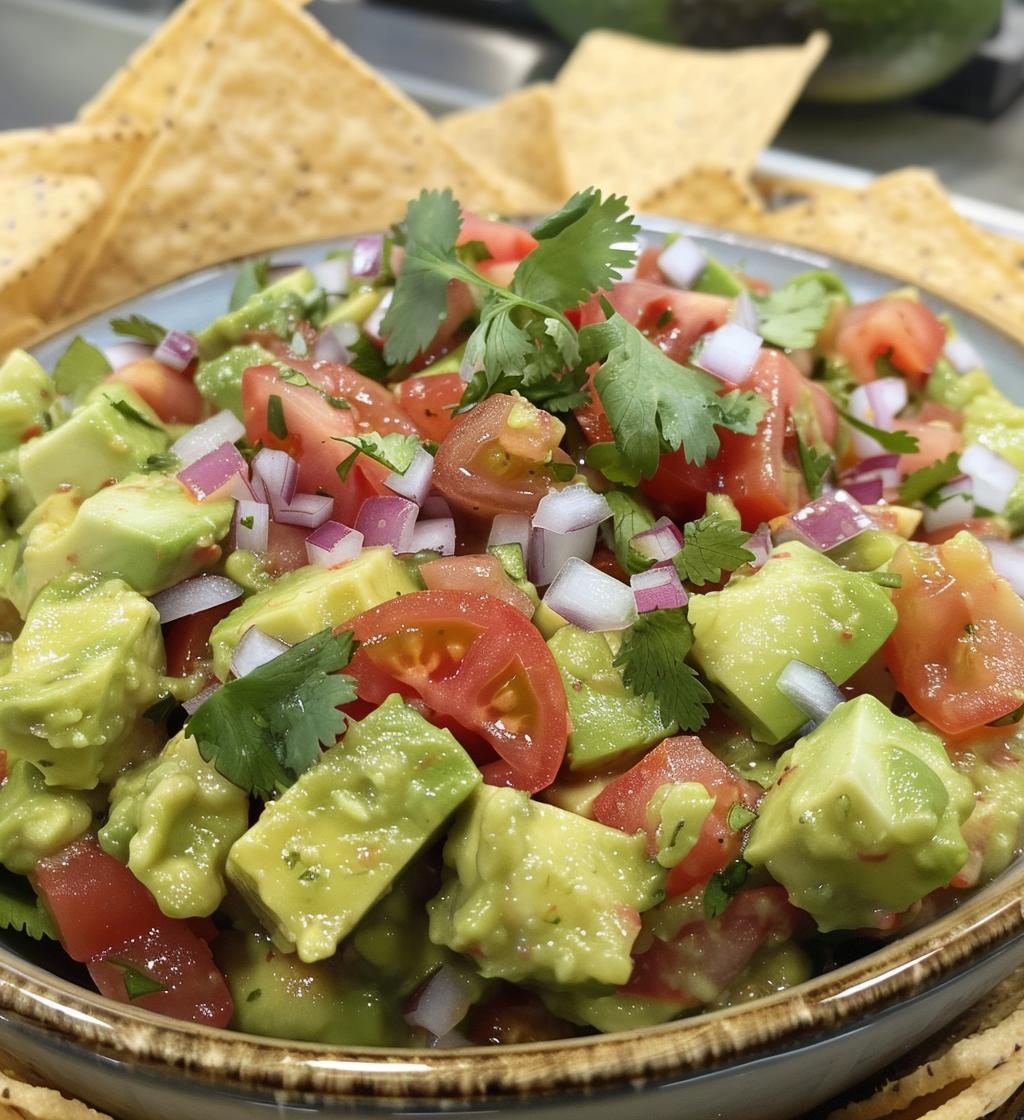 Avocado Salsa Dip - detail 1