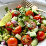 Avocado + Tomato Cucumber Bowl