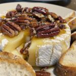 Baked Brie with Maple Pecans