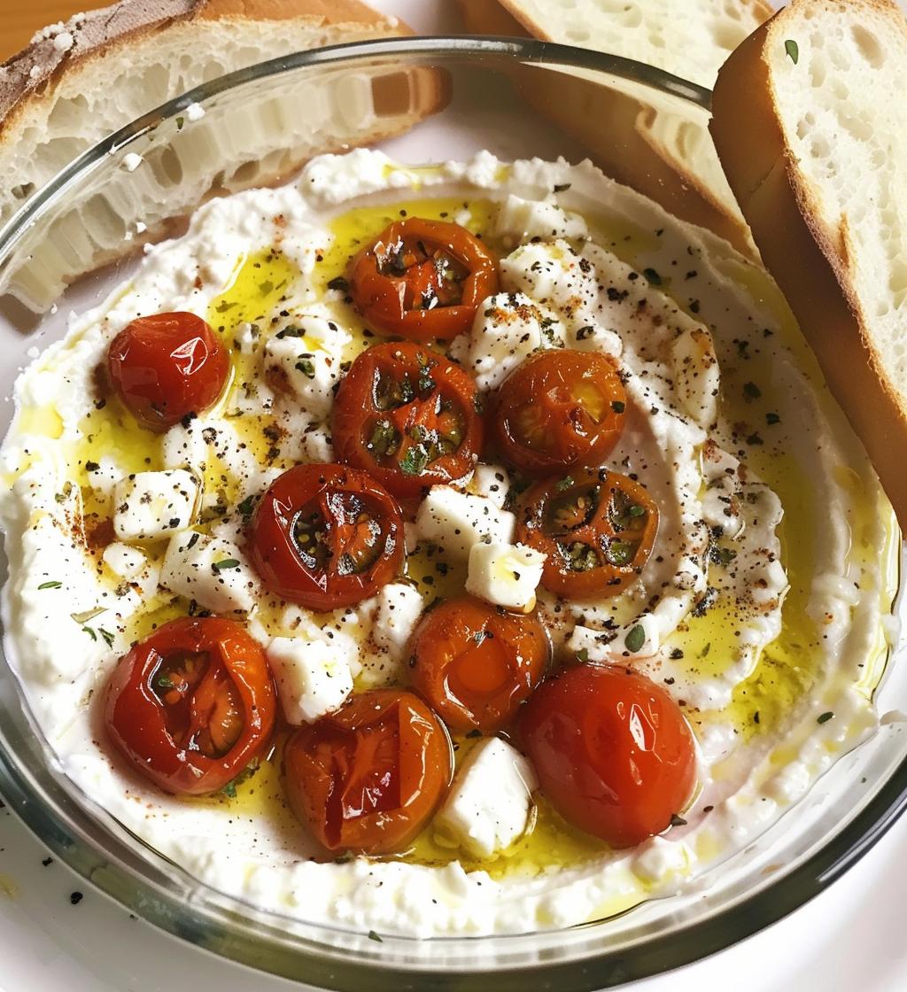 Baked Feta Tomato Dip - detail 1