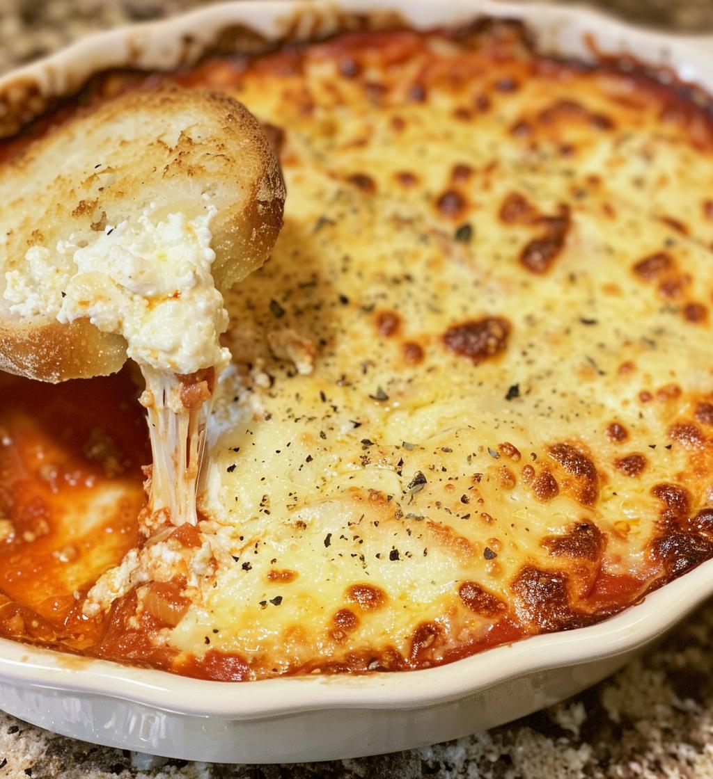 Baked Goat Cheese Marinara Dip - detail 1