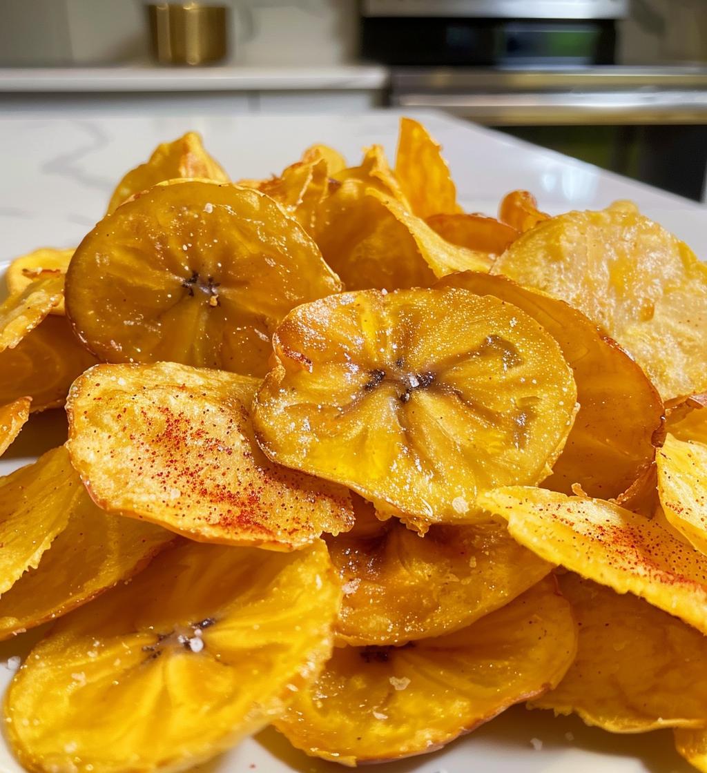 Baked Plantain Chips - detail 1